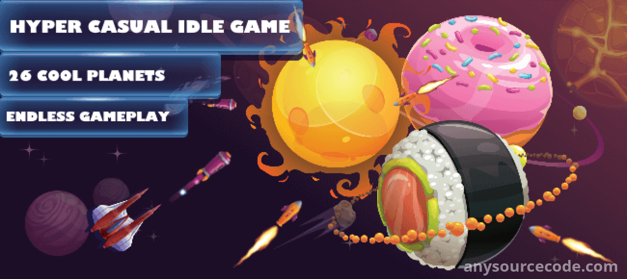 Idle Space Destroyer - Unity Source Code